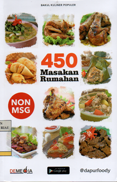 450 masakan rumahan  non MSG