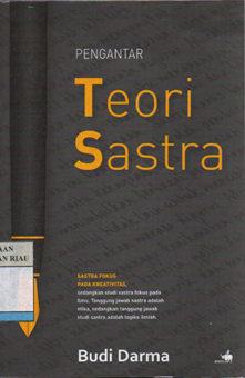 Pengantar teori sastra