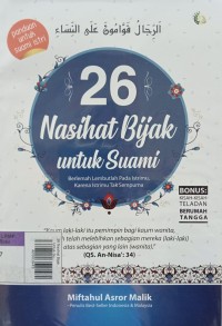 Image of 26 Nasihat Bijak Untuk Suami