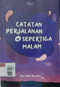 Image of Catatan Perjalanan Di Sepertiga Malam